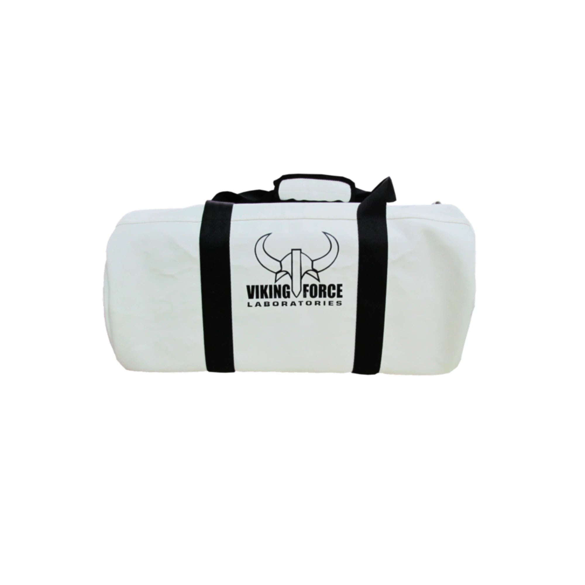 Viking Force Barrel Gym Bag in White