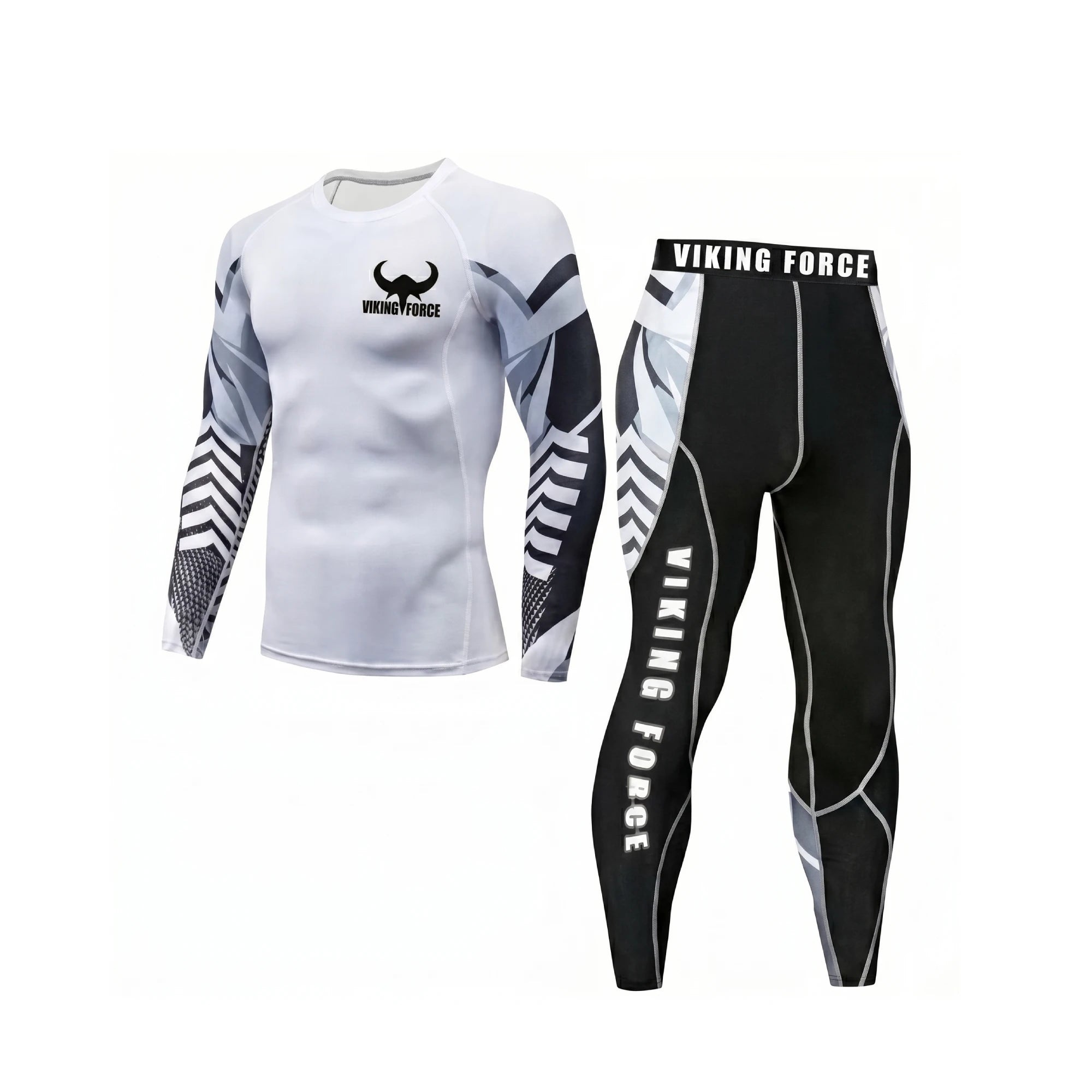 Viking Force Men's Compression Sports Set