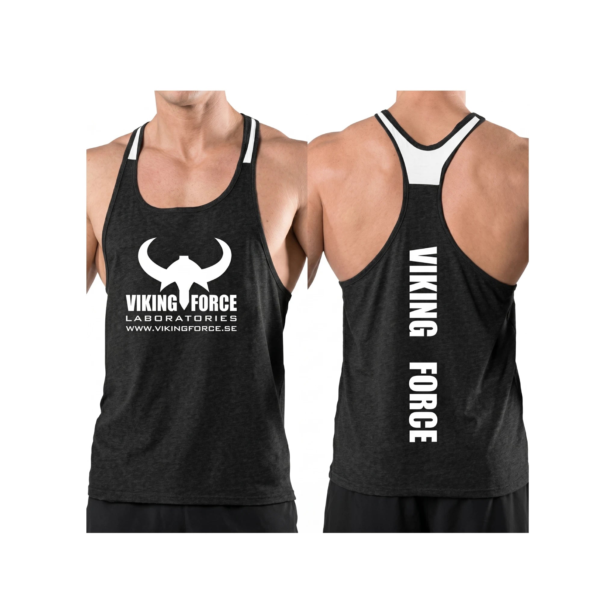 Viking Force Stringer Vest in Black